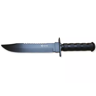 Taktički nož MILITARY FINKA SURVIVAL 35 cm crna/srebrna, crna