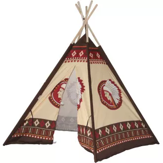 Dječji šator Teepee INDIJANCI, dimenzije 106x106x150cm Dječji šator Teepee INDIJANCI, dimenzije 106x106x150cm