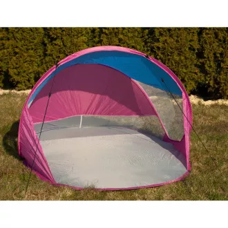 Samošireći šator za plažu PARAWAN, ružičasto-plavi