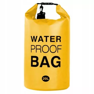 Vodootporna torba Dry Bag 20 l, siva