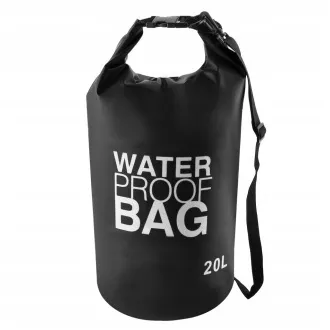Vodootporna torba Dry Bag 20 l, siva