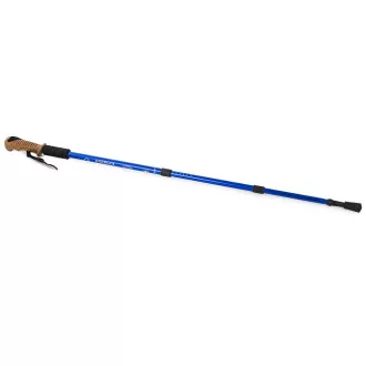 Štapovi za nordijsko hodanje s ergonomskom ručkom od pluta, 135 cm, 2 kom, crni