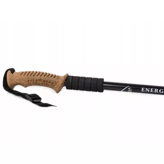 Štapovi za nordijsko hodanje s ergonomskom ručkom od pluta, 135 cm, 2 kom, plavi