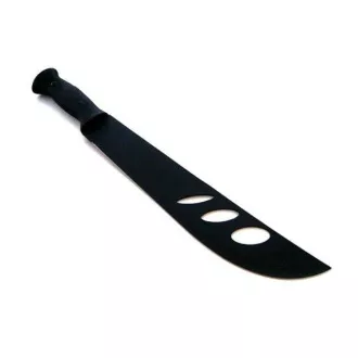 Mačeta od nehrđajućeg čelika, 44 cm, crna