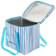 Termo torba ENERO CAMP 32x25x35 cm, 28 l, plave pruge