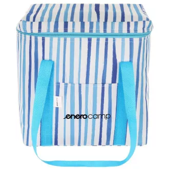 Termo torba ENERO CAMP 32x25x35 cm, 28 l, plave pruge