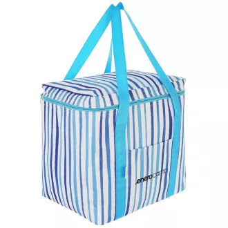 Termo torba ENERO CAMP 32x25x35 cm, 28 l, plave pruge