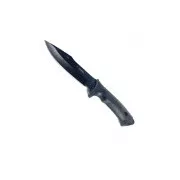 Kandar Turistički lovački nož, crni, 29 cm