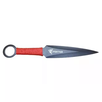 FOXTER Set noževa za bacanje s pletenom drškom, 17,5 cm 3 kom.