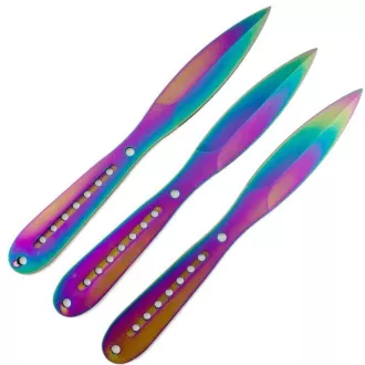 FOXTER Set noževa za bacanje, s koferom, 23 cm 3 kom