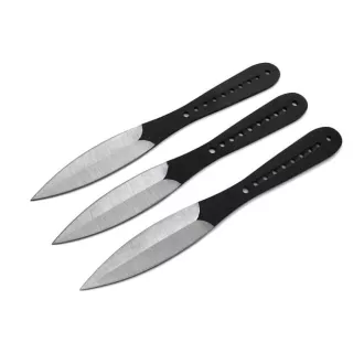 Set noževa za bacanje s koferom, 23 cm, 3 kom