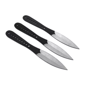 Set noževa za bacanje s koferom, 23 cm, 3 kom