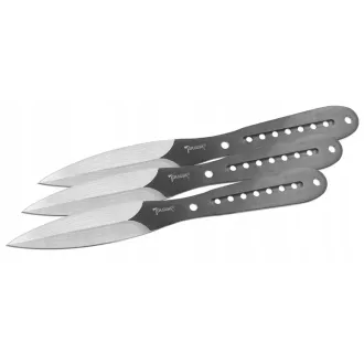 Set noževa za bacanje s koferom, 23 cm, 3 kom