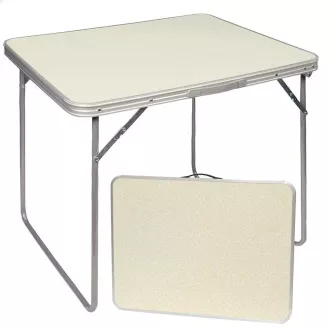 Sklopivi stol za kampiranje 80x60x70 cm, bijeli