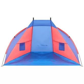 Šator za plažu ROYOKAMP 200x100x105 cm, crveno-plavi Šator za plažu ROYOKAMP 200x100x105 cm, crveno-plavi