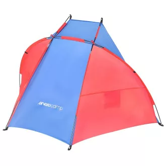 Šator za plažu ROYOKAMP 200x100x105 cm, crveno-plavi Šator za plažu ROYOKAMP 200x100x105 cm, crveno-plavi