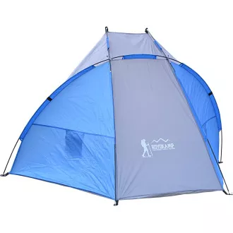 Šator za plažu ROYOKAMP 200x100x105 cm, sivo-plavi