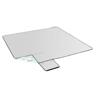 Piknik deka 200x200 cm MINT FLAMINGO