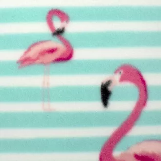 Piknik deka 200x200 cm MINT FLAMINGO