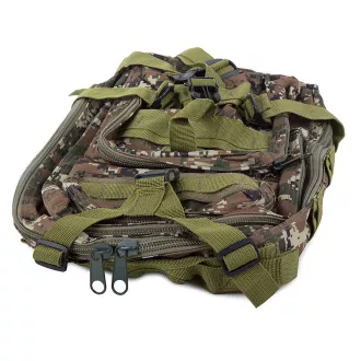 Vojni planinarski ruksak 30 l, crni