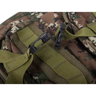 Vojni planinarski ruksak 30 l, crni