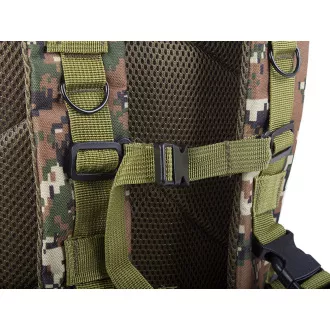 Vojni planinarski ruksak 30 l, crni