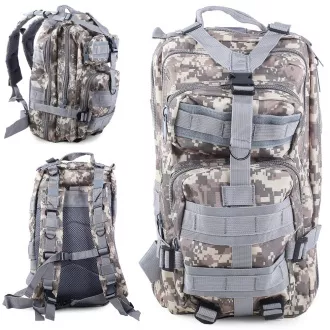 Vojni planinarski ruksak 30 l, crni