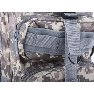 Vojni planinarski ruksak 30 l, crni