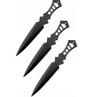 Nož za bacanje - set s koferom 3 kom 19 cm