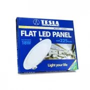TESLA - LED DL201840-3RW, stropna svjetiljka 18W, 230V, 1200lm, 35.000h, 4000K, Ra?80, 120°
