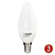 TESLA - LED CL140540-4, CANDLE žarulja, E14, 5W, 230V, 470lm, 15.000h, 4000K hladno bijela