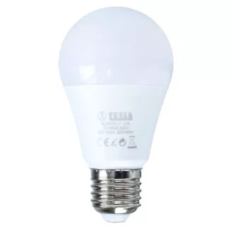 TESLA - LED BL270927-5D, ŽARULJA E27, 9W, 230V, 806lm, 30.000h, 2700K topla bijela, 200°, st.