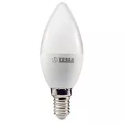 TESLA - LED CL140530-7, CANDLE žarulja, E14, 5W, 230V, 400lm, 25.000h, 3000K topla bijela,