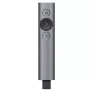 Logitech Spotlight Plus prezenter, Wireless, Bluetooth, tamno siva