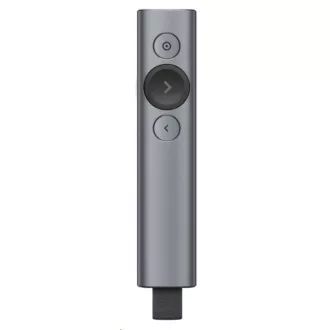 Logitech Spotlight Plus prezenter, Wireless, Bluetooth, tamno siva