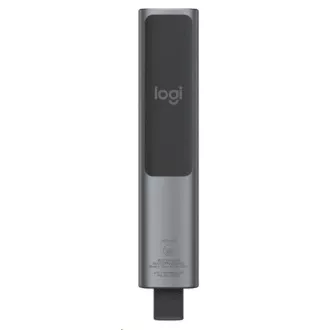 Logitech Spotlight Plus prezenter, Wireless, Bluetooth, tamno siva