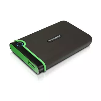 TRANSCEND vanjski HDD USB 3.0 StoreJet 25M3S, 2TB, crni (SATA, gumeno kućište, Anti-Shock)