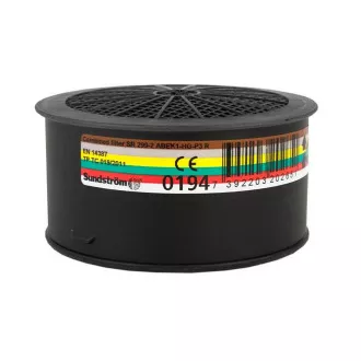 SUNDSTRÖM® SR 299-2 ABEK1HgP3 - za polumaske i maske za cijelo lice H02-6512 SUNDSTRÖM® SR 299-2 ABEK1HgP3 - za polumaske i maske za cijelo lice H02-6512
