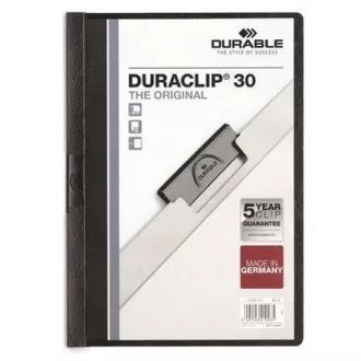 A4 Duraclip crni listovi za 30 listova A4 Duraclip crni listovi za 30 listova