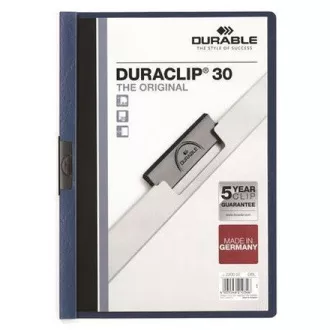 A4 Duraclip plavi listovi za 30 listova A4 Duraclip plavi listovi za 30 listova