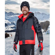 Zimska jakna ARDON®ARPAD crno-crvena | H2190/M