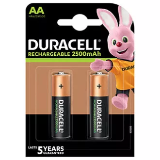 DURACELL punjiva AA baterija 2500 mAh 2 kom