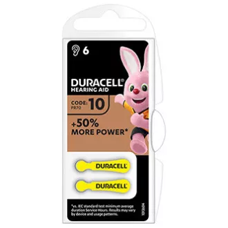 Duracell jednokratne cink-zračne baterije ZA, pakiranje od 6 komada Duracell jednokratne cink-zračne baterije ZA, pakiranje od 6 komada