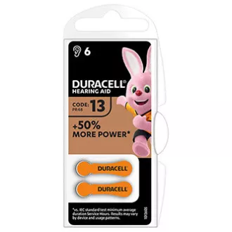 Duracell jednokratne cink-zračne baterije ZA, pakiranje od 6 komada Duracell jednokratne cink-zračne baterije ZA, pakiranje od 6 komada