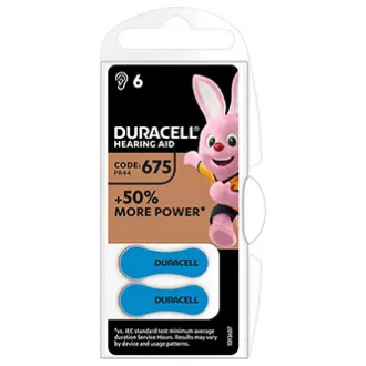 Duracell jednokratne cink-zračne baterije ZA, pakiranje od 6 komada