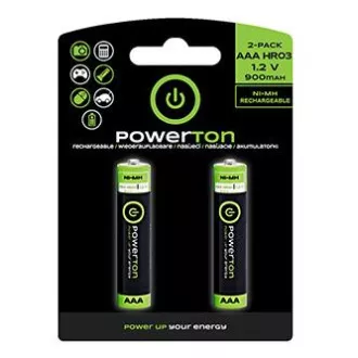 Powerton ENERGY RECHARGE punjive Ni-MH AAA baterije, pakiranje od 2