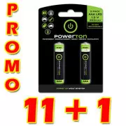 Powerton ENERGY RECHARGE punjive Ni-MH AAA baterije, pakiranje od 12 x 2