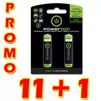 Powerton ENERGY RECHARGE punjive Ni-MH AAA baterije, pakiranje od 12 x 2