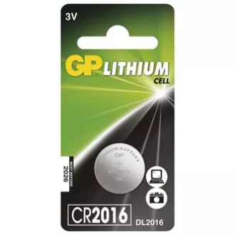 GP Jednokratna litijeva baterija CR2016, pakiranje od 1 komada