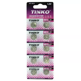 Alkalna baterija, gumb, LR44, AG13, 1,5 V, blister, pakiranje od 10 komada Alkalna baterija, gumb, LR44, AG13, 1,5 V, blister, pakiranje od 10 komada